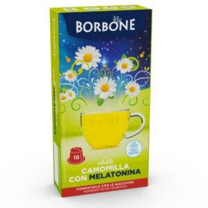 Borbone nespresso tisana camomilla con melatonina 10 pz